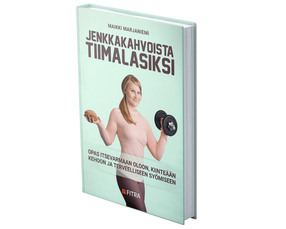 Jenkkakahvoista tiimalasiksi -kirja