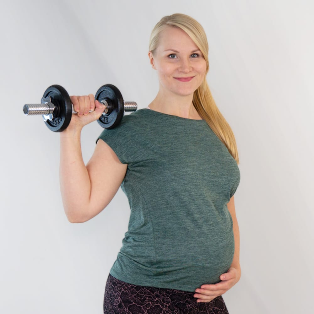 Vahva raskaana: toinen kolmannes