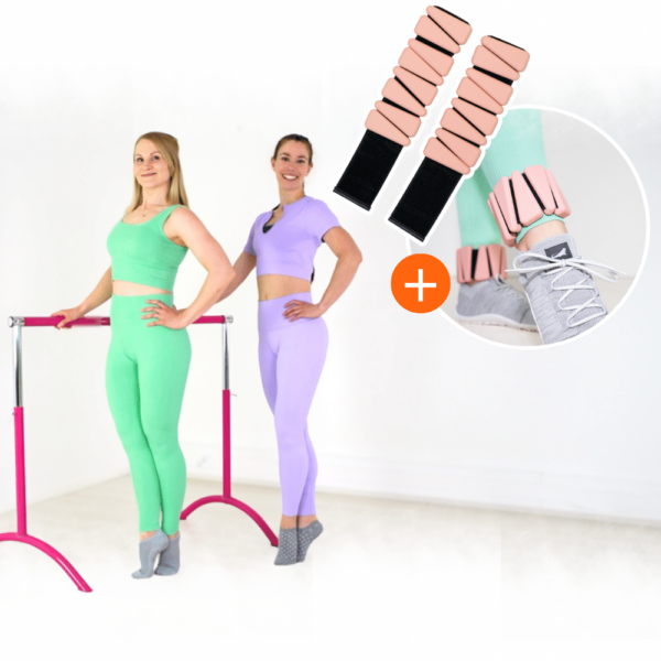 Muokkaa kehoa Barrella + barre-painot