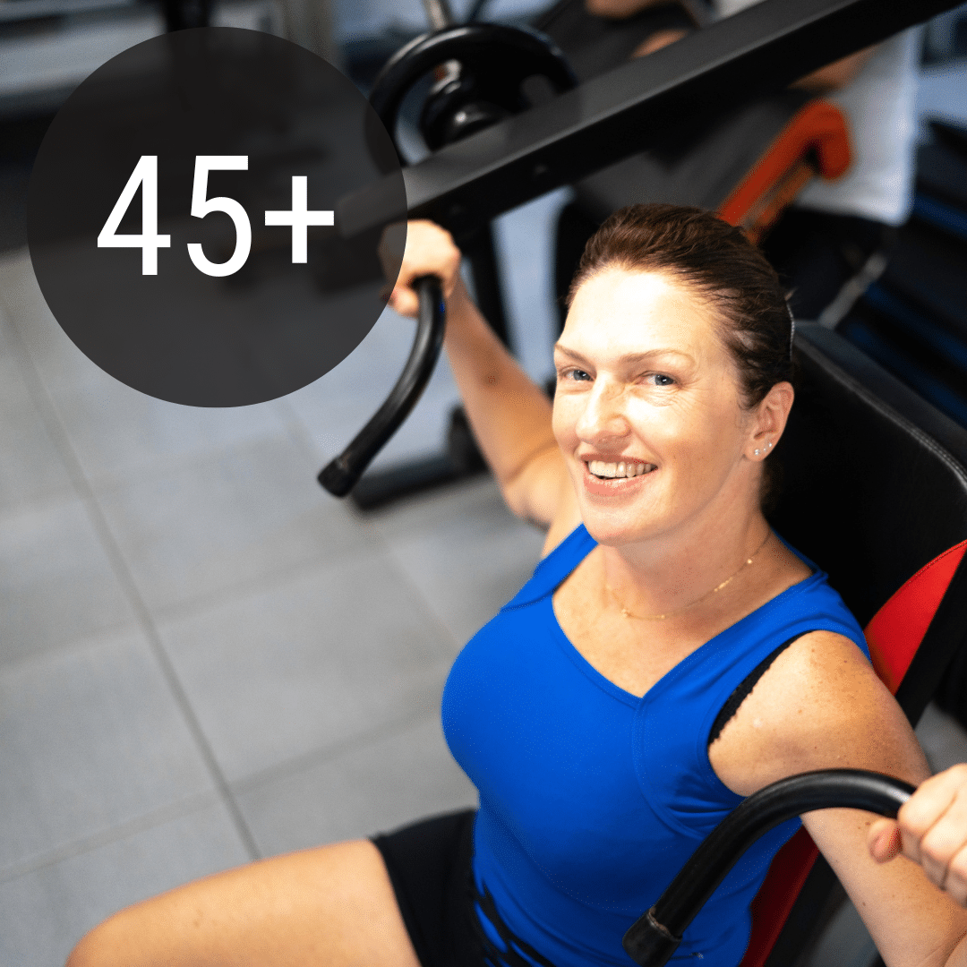 45+ kuntosaliohjelma